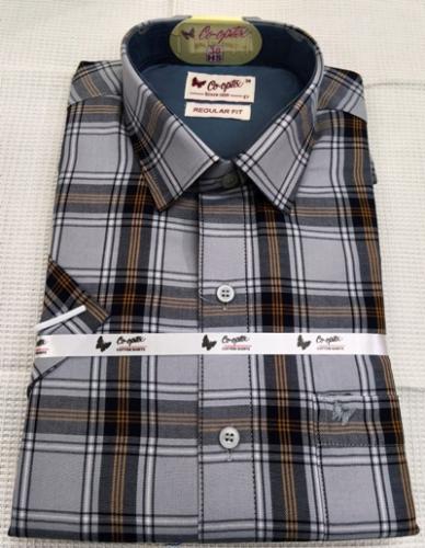 PL COTTON READYMADE TWILL DESIGN SHIRTS 38 HS